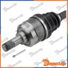 Demi-Arbre de Transmission droite pour HYUNDAI | NPW-HY-593, 7384Z
